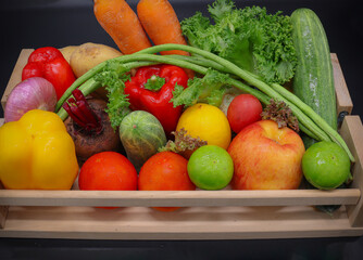 Combined fruits and vegetables