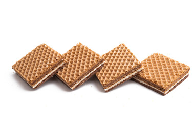 square waffle isolated