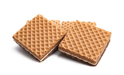square waffle isolated