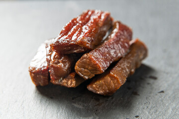 Delicious dried beef, Chinese snack