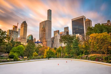 Fotobehang New York New York, New York, USA cityscape from Central Park  © SeanPavonePhoto