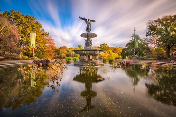 Foto op Plexiglas New York, New York, USA at Bethesda Terrace in Central Park © SeanPavonePhoto