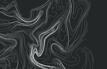 dark blue background with gold lines. modern abstract geometric background. vector illustration