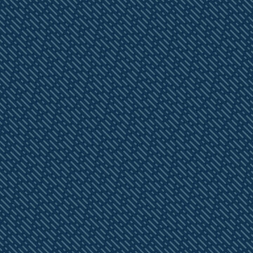 Dash line pattern. Subtle vector seamless texture with thin diagonal parallel rounded lines. Abstract dark blue background. Simple minimal ornament. Repeat design for print, wallpaper, fabric, cloth