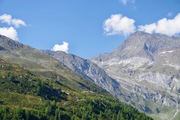 Fototapeta na wymiar Berglandschaft im Passeiertal
