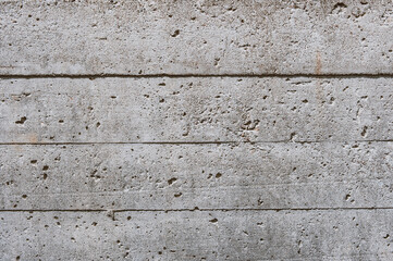 Texture of gray concrete with board prints.