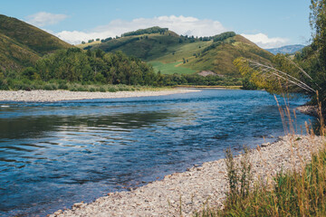 landscape Charysh river