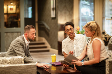 Discussing a Business Plan