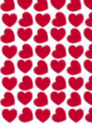 hearts lace background seamless