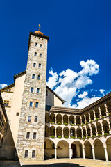 The Stockalper Palace in Brig, Switzerland