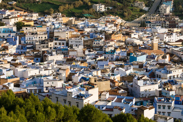 Fototapeta premium Chefchauen, -Chauen-, Marruecos, norte de Africa, continente africano
