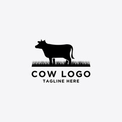 collection of cattle logo vector. Cow Design - Vector