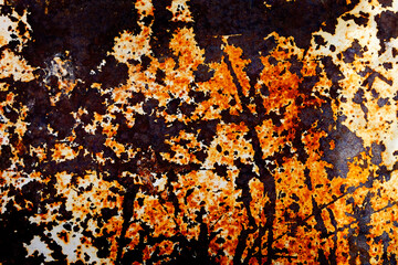 Rusted Metal Wall Texture Rusty Steel