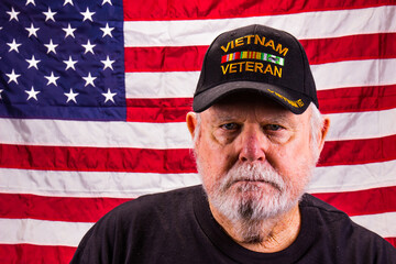 Vietnam Veteran Looking Straight At You