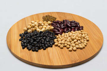 mix of many kind of beans for background uses
