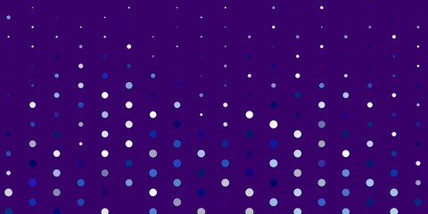 Light blue, yellow vector background with bubbles.