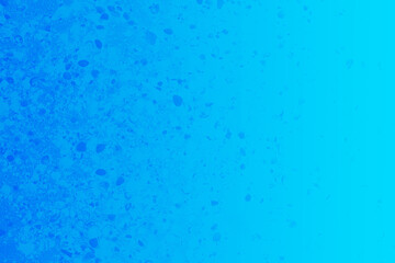 Blauer abstrakter Hintergrund mit Muschelformen
