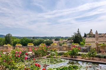 Garten von Schloss Lourmarin, Provence