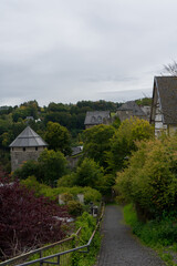 View from the german city called Monschau