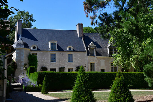 Poulaines; France - july 13 2020 : Poulaines estate