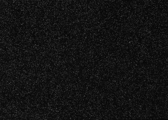 Black and silver Glitter Christmas card bright textured illustration