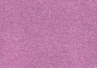 Pink Glitter Christmas card bright textured illustration