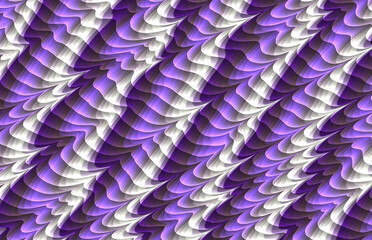 wavy abstract psycho design