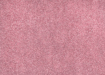 Pink Glitter Christmas card bright textured illustration