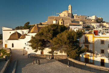 Fototapeta premium Dalt Vila.Ibiza.Balearic islands.Spain.