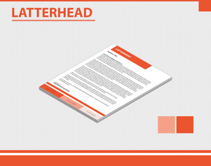 Letterhead template  