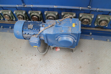 Parts of the conveyor close-up