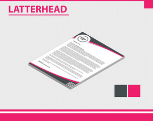 Letterhead template  