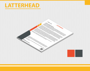 Letterhead template