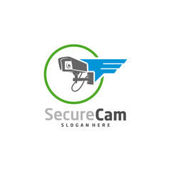 CCTV Camera Logo Design Vector Template, Logo Concept, Symbol, Icon
