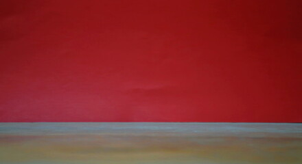 Obraz premium nice table with red background