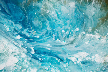 Abstraction. Ocean. Sea. Fluid art. Natural luxury. The style includes swirls of marble or ripples...