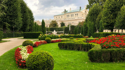Wien garden view