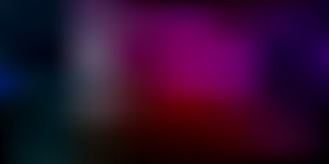 Dark multicolor vector blur template.