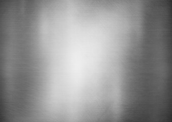 Obraz premium stainless metal steel plate background texture