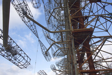 Duga is a Soviet over-the-horizon radar station for an early detection system for ICBM launches.