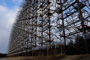Duga is a Soviet over-the-horizon radar station for an early detection system for ICBM launches.