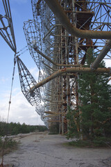 Duga is a Soviet over-the-horizon radar station for an early detection system for ICBM launches.