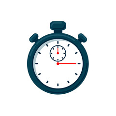 Timer icon. Vector stopwatch illustration - speed measurement tool