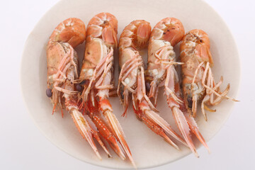 crayfish cooked