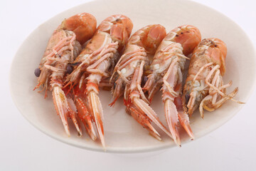 crayfish cooked