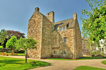 Fototapeta na wymiar Mary Queen of Scots House in Jedburgh