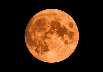 Full Moon, Orange Moon 2020