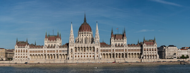 Obraz premium Hungarian parliament in budapest, Hungary