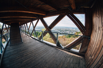 Viewing platform in Koblenz in Germany