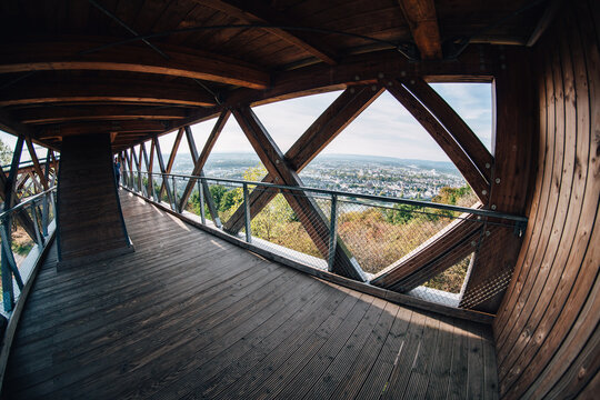 Viewing platform in Koblenz in Germany